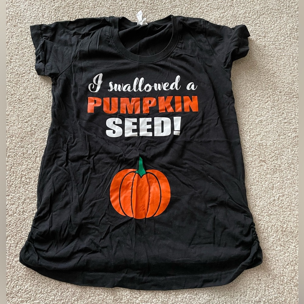 Maternity funny fall shirt